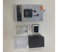 Dioche The YW09 Wireless Earbuds Feature a Touchscreen and Intelligent Noise Cancellation, Come with a Charging Case, and Are IPX5 and Sweatproof, Making Them (Gold)