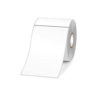 Dioche Thermal Shipping Labels Roll Self Adhesive Oil Proof Anti Scratch Shipping Package Labels for UPS FedEx 700pcs White Paper (White)