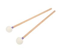 Dioche Timpani Vic Firth 2Pcs Set - Premium Wool Felt Head with Maple Handle Non-Slip for Bass Drums, Timpani & Snare Drums - Easy to Carry & Ideal for Musicians (Purple)