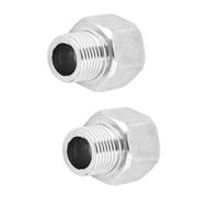 Dioche to Male Shower Hex Head Reducer Threaded Pipe Adapter Male Thread G1/2 to Female Thread G3/4 -, Proof Design for Plumbing and Gas Applications