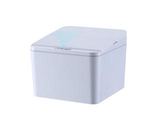 Dioche Touch-Free Trash Can, 4L Touch-Free Trash Cans - Smart Induction Garbage Bin with Infrared Sensor for Automatic & Manual Use, Ideal for Kitchen, Bathroom, and Office (4L)
