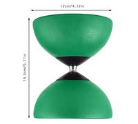 Dioche Toy Triple Bearing Diabolo Set Chinese Yoyo with Colorful Sticks - Suitable for All Ages, Durable ABS Material, Perfect for Beginners and Intermediate Players, Fun Activity (Green)