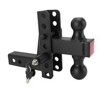 Dioche Trailer Hitch, 6-inch Height -Duty Trailer Hitch, 12,500 Lb Load Capacity, Suitable for 2-inch receivers.