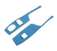 Dioche Trim Button Frame 2pcs Window Switch Panel Cover Trim Decorative Sticker Replacement for 2016-2020 (Blue)