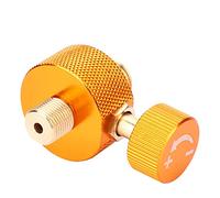 Dioche Universal Gas Burner Head Adapter for Outdoor Camping Stove ?Metal Material, Adjustable Knob, Mini and Portable Design, Middle Standard Compatibility