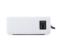 Dioche Wall Mounted Heater Cooler Energy Efficient Climate Control Small Air Conditioner Heater Machine for Home Bedroom ABS+PC 42x18x12cm (GB Plug)