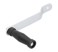 Dioche Winch Handle Boat 8.1in Ergonomic Winch Handle Crank - Comfortable Grip Replacement for Universal Marine Boat & Trailer - Durable Design with Galvanized Bracket