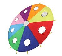 Dioche with Holes Circle Kids Umbrella Parachute Game Play Set Inflatable