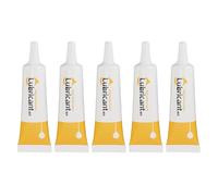 Dioche Zipper Lube Zipper 5-Pcs Lubricant 10g Clear Non-Staining Long Lasting Grease Set. Suitable for Various Zippers, Buttons, and 3D Printer accessories.