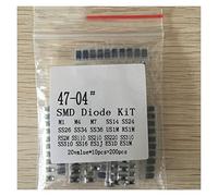Diode 200pcs/lot SMD diode Assorted Kit 20value10PCS Contains SS110 SS220 SS210 SS310 SS510 SS16 SS26 SS34 SS36 ES1J ES1D M7 M4 US1M Diodes AMNzOgOdL