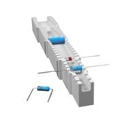 Diode Resistor Bending Fixture Leads Bender for Resistors Diode Electronic Component Resistor Leads Bender Forming Tool Multiple Slot Component Centering Clamps