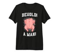 Diogenes Behold A Man (Chicken) Epic Philosophy Troll Premium T-Shirt