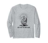 Diogenes Get Out of My Sun Funny Philosophy Long Sleeve T-Shirt