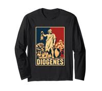Diogenes Lantern Ancient Greek Philosopher Cynic Athens Long Sleeve T-Shirt