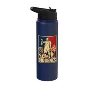 Diogenes Lantern Ancient Greek Philosopher Cynic Athens Stainless Steel Insulated Water Bottle