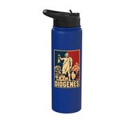 Diogenes Lantern Ancient Greek Philosopher Cynic Athens Stainless Steel Insulated Water Bottle