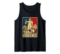 Diogenes Lantern Ancient Greek Philosopher Cynic Athens Tank Top
