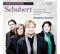 Diogenes Quartet - Schubert: String Quartets, Vol. 4