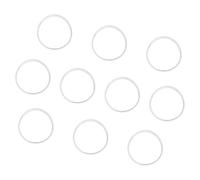 Diogeynu 10Pcs Tumblers Lid Seals Silicone Gaskets Rings Leakproof Cup Seals for Tumblers Mugs Travel Mugs