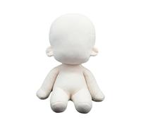 Diogeynu 20Cm Nude Doll Base Cotton Fabric Dolls Body for Handmade Customizing Stuffed Doll Children Safe Pretend Play Toy Cotton Doll Body