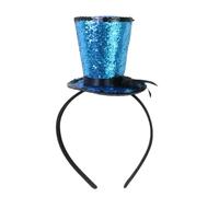 Diogeynu Kids Vintage Fascinator Top Hat Exquisite Glitter for Tea Party Children Costume Pillbox Hat Headwear for Halloween Halloween Party Hats for Adults