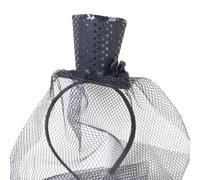 Diogeynu Kids Vintage Fascinator Top Hat Exquisite Glitter for Tea Party Children Costume Pillbox Hat Headwear for Halloween Halloween Party Hats for Adults