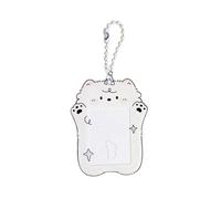 Diogeynu Photocard Holder Korean Popular Photo Card Holder With Keychain Identity Car Holder Pendant Keychain Student Card Sleeve Photo Card Holder Pendant Keychain