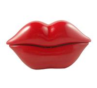 Diogeynu Telephone Novelty Rose Mouth Lip Shaped Phone Home Offices Art Lovely Real Working Cartoon Lip Shape