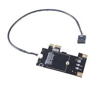 Diogeynu To PCIE Conversion Adapter Card To PCIE Networking Card Expansion Connectivity Plug And Use