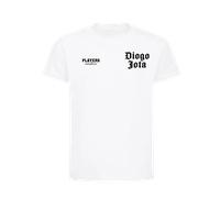 Diogo Jota Logo Kids T-Shirt - White / 7-8 years