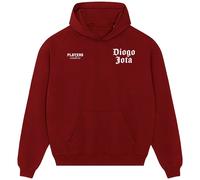 Diogo Jota Logo Men's Hoodie - Red / S