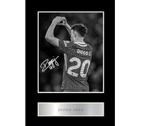 Diogo Jota Pre Printed Signature Signed Mounted Photo Display #1 Printed Autograph Picture 10x8 Inch Mount