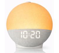 Diol Tode Sunrise Alarm Clock with Sound Machine, Natural Wake Up Light with Night Light, 30 Sleep Sounds, Bluetooth Speaker, White Noise Machine Alarm Clocks for Bedrooms, Heavy Sleepers
