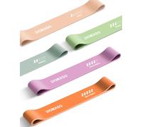DIOMASO Resistance Bands for Working Out- 5 Levels with Exercise Bands, Multi-Colored Stretch Bands for Women Men, Legs, Glutes, Thighs, Yoga, Indoor & Outdoor Fitness