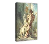 Diomedes Devoured by Horses - Gustave Moreau Canvas Art Poster And Wall Art Picture Print Modern Family Bedroom Decor 12x18inch(30x45cm)