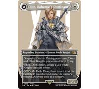 Dion, Bahamut's Dominant // Bahamut, Warden of Light (Borderless Character) | FINAL FANTASY