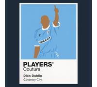 Dion Dublin Coventry City Icon Frame Men's Hoodie - Red / XS