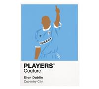 Dion Dublin Coventry City Icon Frame Men's T-Shirt - White / 4XL