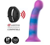 Dion Mythic Galactic-S Vibrator with WatchMe Wireless Tech with suction cup, Size 15 cm x 3 cm , Color Purple