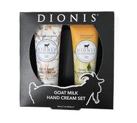 Dionis Goat Milk Hand Cream Set, Southern Magnolia and Honeysuckle Coconut, 1 oz, 2-Pack
