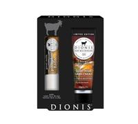 Dionis Goat Milk Skincare Caramel Pumpkin Spice Scented Hand Cream & Lip Balm Set (1 Oz And .28 Oz)- Cruelty-Free And Paraben-Free (2 Piece Set)