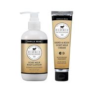 Dionis Goat Milk Skincare Vanilla Moisturising Body Lotion, 8.5 oz and Moisturising Hand and Body Lotion
