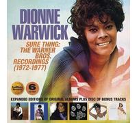 DIONNE WARWICK - SURE THING - THE WARNER BROTHERS RECORDINGS 1972-1977 6CD CLAMSHELL BOX SET