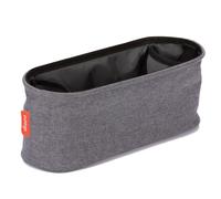 Diono Buggy Buddy Universal Stroller Organizer with Cup Holders Secure Attachment Zippered Pockets Safe & Secure Gray