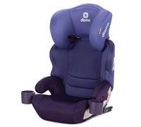 Diono Everett NXT High Back Booster Car Seat with Rigid Latch, Lightweight Slim Fit Design, 8 Years 1 Booster Seat, Purple Wildberry