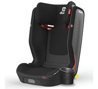 Diono Monterey 5iST FixSafe i-Size High Back Booster Car Seat with Expandable Height and Width, Compact Fold to Full Size Booster, Foldable, Portable Booster for Go-Anywhere Travel, Black Jet