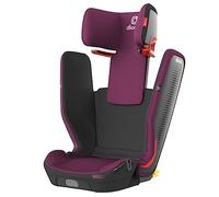 Diono Monterey 5iST FixSafe i-Size High Back Booster Car Seat with Expandable Height and Width, Compact Fold to Full Size Booster, Foldable, Portable Booster for Go-Anywhere Travel, Purple Plum