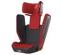 Diono Monterey 5iST FixSafe i-Size High Back Booster Car Seat with Expandable Height and Width, Compact Fold to Full Size Booster, Foldable, Portable Booster for Go-Anywhere Travel, Red Cherry