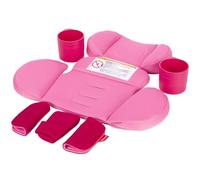 Diono Radian 3R Comfort Travel Kit, Infant Car Seat Accessory, Compatible with Radian 3R, 7-Piece Kit (2 Harness Pads, 1 Buckle Pad, Head Cushion, Seat Cushion, 2 Cupholders), Pink Cotton Candy