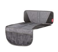 Diono Super Mat Car Seat Protector for Infant Car Seat, Booster Seat and Pets, Crash Tested, Thick Padding, Non Slip Backing, Durable, Water Resistant Protection, 3 Handy Mesh Storage Pockets, Gray